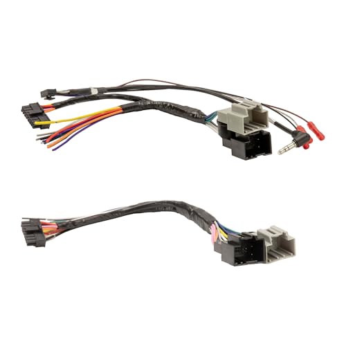 Scosche GM3K-WP Factory Stereo Replacement Interface Adapter, Compatible with Select 2006-24 GM Vehicles, Car Radio Wiring Harness, Retains Steering Wheel Controls & OEM Amplifier - See Fit Guide