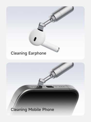 Hagibis SIM Card Ejector Tray Removal Tool with Cleaning Brush, 2 in 1 EDC Portable Keychain Eject Pins Reset Needle Opener Cleaning Pen for iPhone Airpods Pro (CP02) - color: CP02