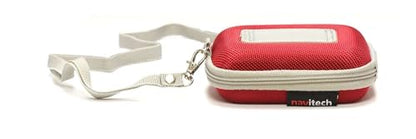Navitech Red Hard Protective Travel Case Compatible With Kenwood DRV-A700W