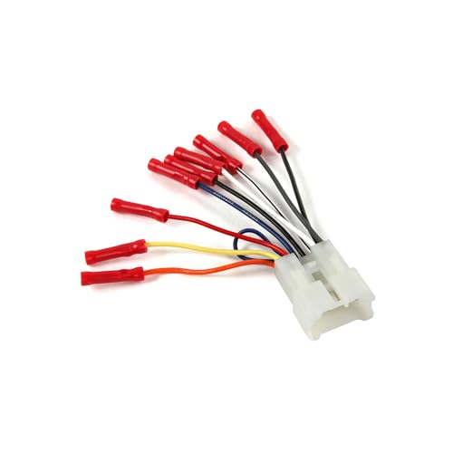 Scosche TA02BCB Stereo Wiring Harness Compatible with Select Non-Amplified 1987-21 Geo, Lexus, Toyota, Scion and Subaru Vehicles. - Wire Harness for Car Stereo. Check Vehicle List Below for Your Model