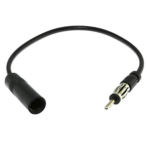 E-outstanding 1PC 23CM/9.06inch Male to Female Auto Antenna Adaptor Extension Cable for Vehicle Car AM/FM Radio