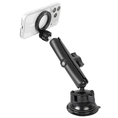1" to 17mm (0.67") Ball Adapter with 5.9" Long Double Socket Arm, Compatible with RAM B Size Mounts, Fits Garmin GPS Mount and 17mm Swivel Ball Mounting Phone Holder - style: 1" to 17mm Ball Adapter with 5.9" Arm
