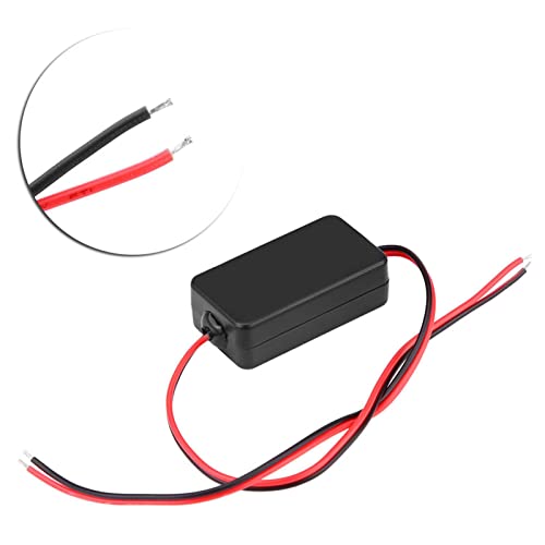 EVGATSAUTO Relay Filter Rectifier,12V DC Car Rearview Camera Power Relay Capacitor Filter Rectifier