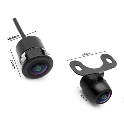 Backup Camera for Cars,Universal AHD 1080P Fisheye CCD Waterproof Wide View Angle Rear/Front View Back up Camera for HD Night Vision for Car Parking Assist Camera Reversing Parking Three Control Line