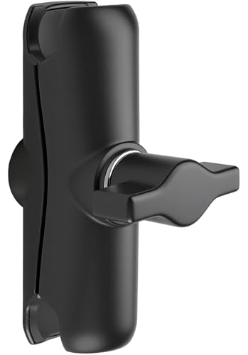 Aluminum Alloy Double Socket Arm Compatible RAM Mount Arm, 1" Double Ball Adapter, 360° Rotation, Extension Rod for Phone Holder, for Bike, Motorcycle, Truck. (Medium) - size: Medium