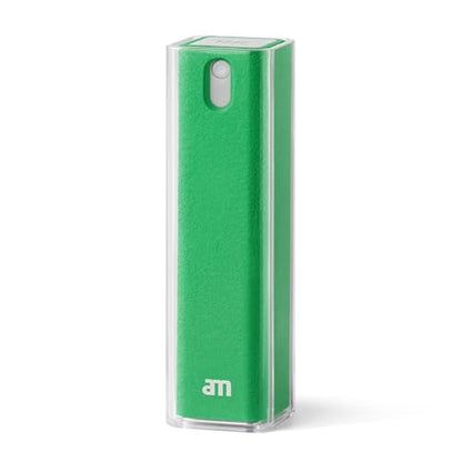 am Screen Cleaner Mist Spray with Microfiber Cloth Around – Alcohol-Free, Streak-Free Screen Cleaning Kit for Smartphones, Tablets, Laptops, Smart TVs & Car Screens, 1 Pack, Green - color: Green, size: 0.35 Fl Oz (Pack of 1)