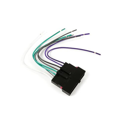 Scosche FD02B Stereo Wiring Harness Compatible with Select Non-Amplified 1985-2004 Ford, Lincoln, Mazda, Mercury and Nissan Vehicles - Car Stereo Harness - Check Vehicle List in Images for Your Model - style: Wire Harness Only