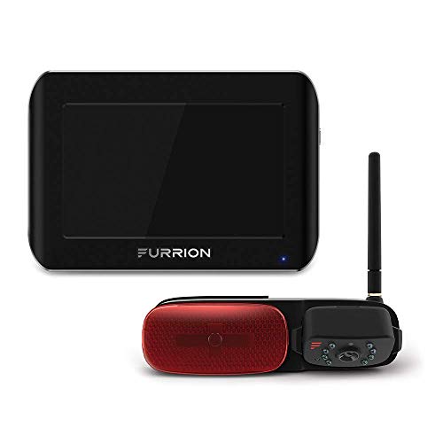 Furrion Vision S Rear RV Camera and Marker Light — Reduce Blind Spots and Enhance Safety — 120° Viewing Angle, Night Vision, Motion Detection, Marker Lights, Rear Assist Marker Lines — 2021123882 - size: 7" Monitor w/ Rear Marker Light Camera