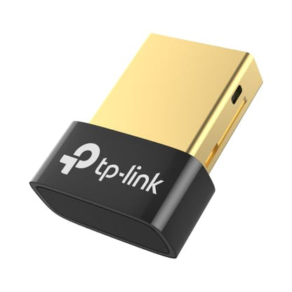TP-Link USB Bluetooth Adapter for PC, Bluetooth 4.0 Dongle Receiver, Plug & Play, Nano Size, EDR & A2DP Technology, Supports Windows 11/10/8.1/8/7/XP for Desktop, Laptop, Keyboard, etc (UB400) - style: UB400