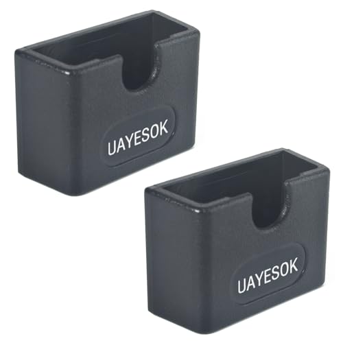 UAYESOK Universal Adhesive CB Mic Mount, Radio Speaker Microphone Holder - style: 2 Packs