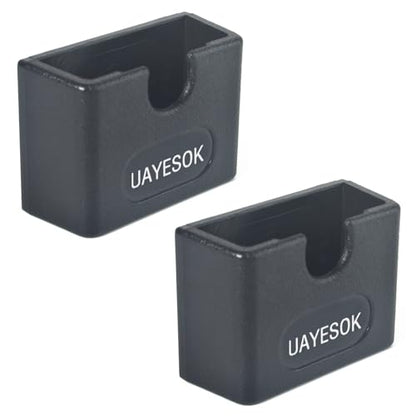 UAYESOK Universal Adhesive CB Mic Mount, Radio Speaker Microphone Holder - style: 2 Packs