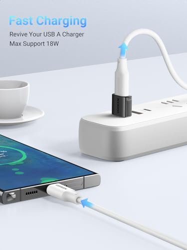 UGREEN USB to USB C Adapter 3Pack, 10Gbps Female to Male Converter