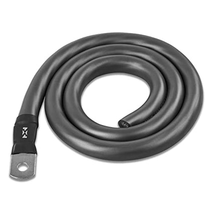NVX True 1/0 Gauge AWG 100% OFC Dual Amplifier Wiring Kit Without RCA Cable - XAPK1D - size: 1/0 Gauge | Dual Amp Kit