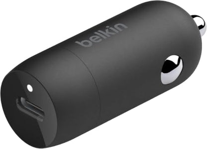 Belkin Boost↑Charge™ 30W Compact Fast Car Charger w/USB-C Power Delivery Port for iPhone 16, 16 Pro, 15, 15 Pro, Galaxy S25, S24, Note, Pixel 9 & More - Black(Pack of 6) - size: Pack of 6, style: Charger