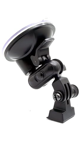 LycoGear Heat Restistant Multi Adjust Windshield Suction Cup w/Magnetic Cradle for Max 3 4 Max360C IX IXc Redline EX GT360 DualPro RA Di700 Radar Detectors (Escort/Cobra EZ Magnet Dock Compatible)