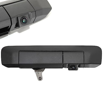 EWAY Tailgate Handle Backup Camera for 2005-2014 Toyota Tacoma, Liftgate Door Handle Latch Replacement Reverse Rear View Back Up Camera, RCA Aftermarket Input, Replaces# 6909004020 69090-04020