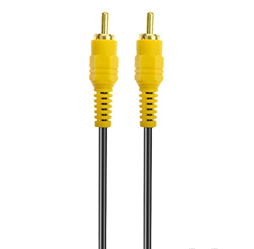 Digital Audio Coaxial Cable,RCA Male to Male Single Plug Cable,Video/Audio Extension Coaxial Cord for Subwoofer Rear View Parking Camera (10M) - size: 10M