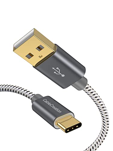 Long USB C to USB A 6ft,USB A to Type C Cord for iPhone/Laptop/Carplay - color: Space Gray, size: 6FT