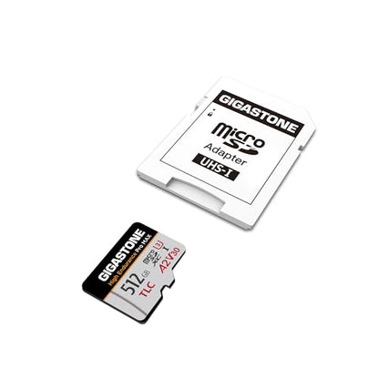 [5-Yrs Free Data Recovery] GIGASTONE 512GB Micro SD Card, TLC High Endurance Pro MAX, Speed Up to 180/150 MB/s, Compatible with REDTIGER Rove VIOFO VANTRUE PRUVEEO Dash Cam, MicroSDXC UHS-I A2 V30 U3 - color: 512GB High Endurance Pro MAX 1-Pack