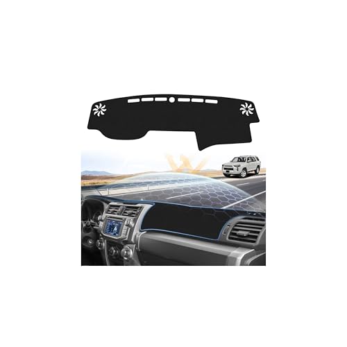 Sunsdrew Dash Cover for 2010-2024 Toyota 4Runner Dashboard Cover Mat - size: 10-24 4Runner Dash Cover