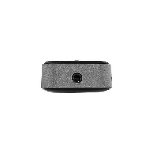 DS18 BTR2D 2 in-1 Wireless Bluetooth 5.0 Transmitter Receiver for Car, Home, TV, PC, Headphones - Dual Devices Simultaneously - up to 12HR Usage - Wireless Audio Adapter 3.5mm Aux with LCD Screen