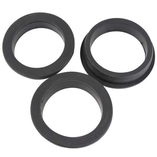 EASYEAH 2-7/16" Drill Hole, 1-15/16" ID Silicone Rubber Grommets for Wiring - color: Black, size: 1-15/16"ID, 2-7/16"DH