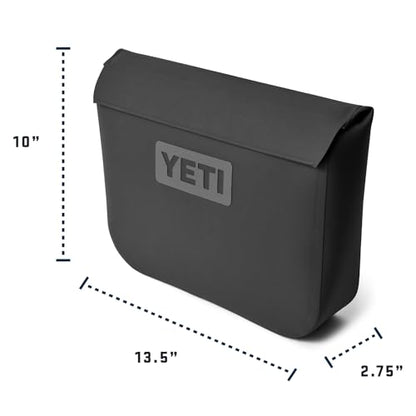 YETI Sidekick Dry 6L Gear Case, Charcoal - color: Charcoal, size: Sidekick 6L