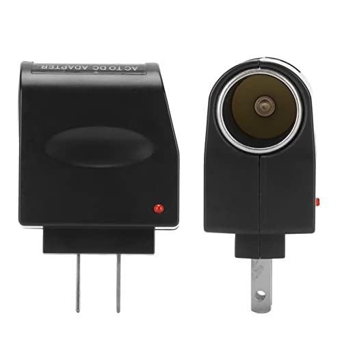 12V 1.5A DC Converter, AC 110V 240V to DC 12V Car Cigarette Lighter Socket Power Adapter, 18W Power Supply Converter Transformer Wall Plug Adapter for Small Car Electronics(U.S. Plug)