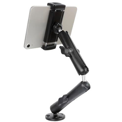 Dual Extension Double Socket Arm with 1" Double Ball Adapter Compatible with RAM B Size Mount and Other 1 inch Industry Standard Device, 360° Rotation Rod for Bike, Truck, Car (12.7" Length) - size: 12.7" length