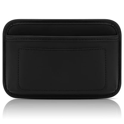Accmor Universal Car Side Pocket Organizer, PU Leather Car Pocket Pouch Cell Phone Sunglasses Holder, Car Phone Pocket Organizer Accessories for Car Seat, Door, Window, Console
