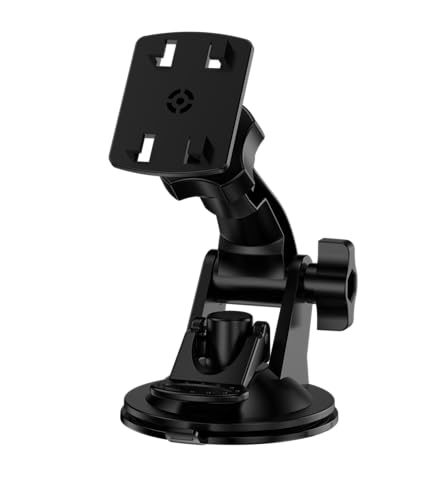 pemacom Monitor Suction Cup Bracket – Easy Installation, High Temperature Resistant, No Wobble, Adjustable for Baby Car Camera V8