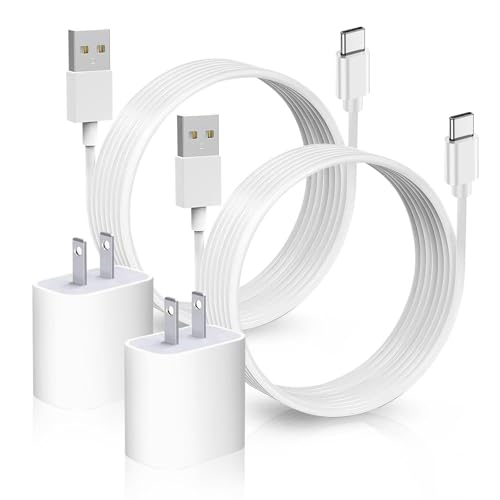 2 Pack 10FT USB C Camera Charger for Arlo Essential 2K, Alro Essential 2nd Generation, Pro 6, Blink Mini 2nd, Blink Outdoor 4 4th Generation, Petcube Cam 360 Camera Charger Charging Cord Power Cable