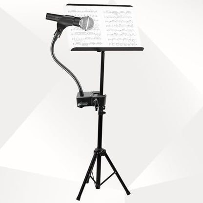 Gooseneck Microphone Stand, Flexible Mic Arm Stand, Desk Mic Stand With Super Clamp Mount Mic Clip and 3/8" to 5/8" Adapter, Compatible with Shure/Fifine / AT2020 / Pyle/Blue Snowball/Razer (13 Inch) - size: 13 Inch