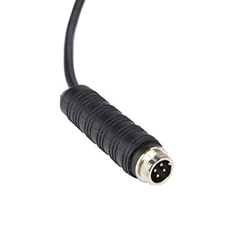 65FT 20M Car Video Extension Cable 4Pin Aviation for CCTV Rearview Camera Truck Trailer Camper Bus Motorhome Vehicle Backup Monitor Waterproof Shockproof System - color: 4Pin Aviation cable 65ft