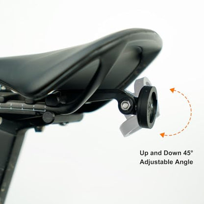 Thinvik Bicycle Mount Compatible with Garmin Varia TL300, RTL500, RTL510, RTL515, RVR315, Magene L508, iGPSPORT SR30, Gopro, Adjustable Bike Seat Bow Mount