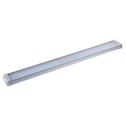 Raycharm RV Working Vehicle Interior LED Light Fixture, 33.9" x 3.9" Aluminum Housing, 6000K Cool-White Large Spaces Illuminating, High-Output Low Ampere Draw, On/Off Rocker Switch, 12V-24V DC, 1-Pack - size: 33.9" x 3.9"