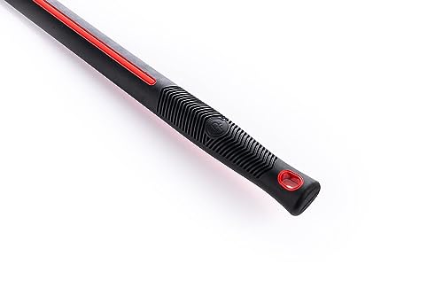 Detail Factory - Fender Well Brush - Ergonomic ProGrip Handle, Stiff Synthetic Bristles, Ergonomic Design, Clean Your Wheel Wells with Ease - Red - color: Red