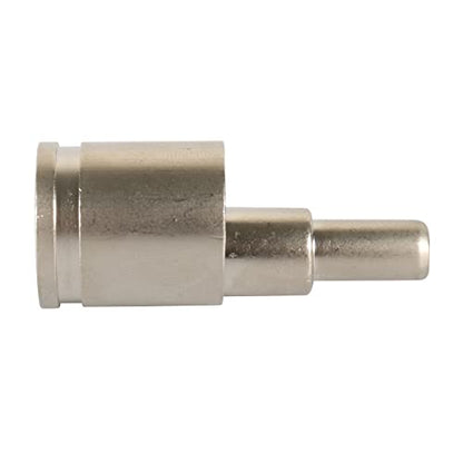 Amp Input Reducer Connectors 0 Gauge to 4 Gauge Car Audio Amplifier Wire Terminal Reducers Brass 2PCS with Adhesive Heat Shrink Tube - size: 0GA-4GA 2PCS