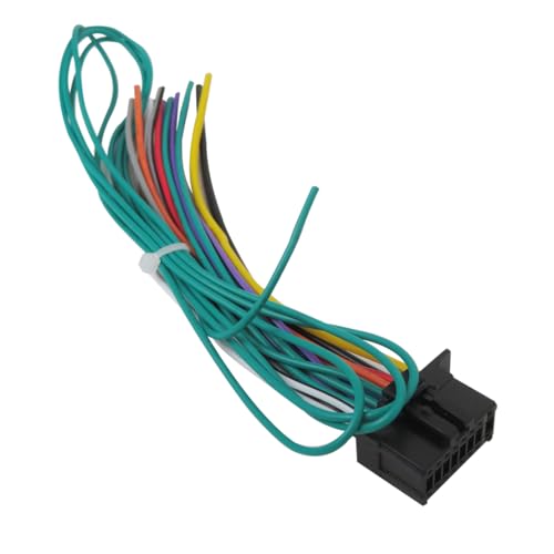 Upgraded Wire Harness Replacement for Pioneer Select AVH-Series Car Radio AVH-120BT AVH-1500NEX AVH-200EX AVH-210EX AVH-211EX AVH-2550NEX AVH-310EX AVH-W4400NEX AVH-X2800BS AVH-X4800BS