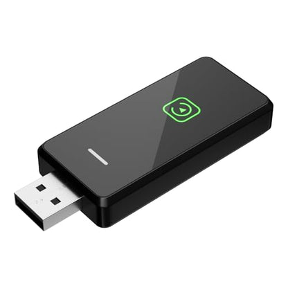 PWAYTEK Wireless CarPlay and Android Auto Adapter, 2-in-1 Mini USB Dongle, Convert Wired CarPlay to Wireless, Fast & Stable Connection for iPhone iOS 10+ and Android 11+