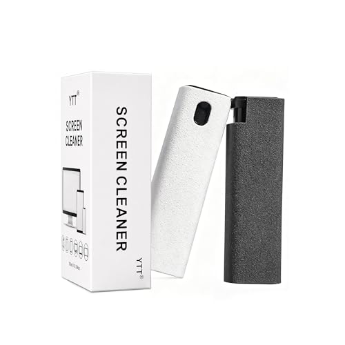 YTT Touchscreen Screen Cleaner Spray, for Phones iPad Car (White and Gray) - color: White and Grey