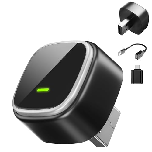 2-in-1 Wireless CarPlay & Android Auto Adapter Mini USB Dongle