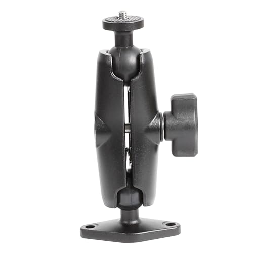 xik 1/4"-20 Thread Camera Mount Holder for Wall/Desk/Car/Boat,AMPS Standard Hole Installation，Fits DSLR, CCTV, Action Cam, Projector, Security Camera - size: 5.51" Length