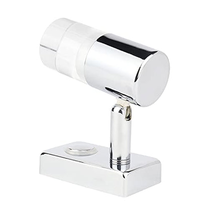 LIGHTEU RV Reading Light 12V Bedside,Designed for Reading, Boat, Yacht, and Caravan, Motorhome,Touch Switch Dimmable Warm(Chrome 1x A2) - color: Chrome A2