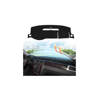CARTIST Dash Cover for Lexus RX300 RX330 RX350 2004-2009 Dashboard Cover Mat for RX300 RX330 RX350 Accessories Non-Slip Pad Carpet Anti-Glare - color: 04-09 RX(Black)