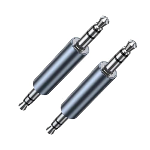 KAIY 3.5mm Male to Male Audio Adapter Stereo Coupler Adapter