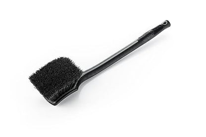Detail Factory - Fender Well Brush - Ergonomic ProGrip Handle, Stiff Synthetic Bristles, Ergonomic Design, Clean Your Wheel Wells with Ease - Grey - color: Gray
