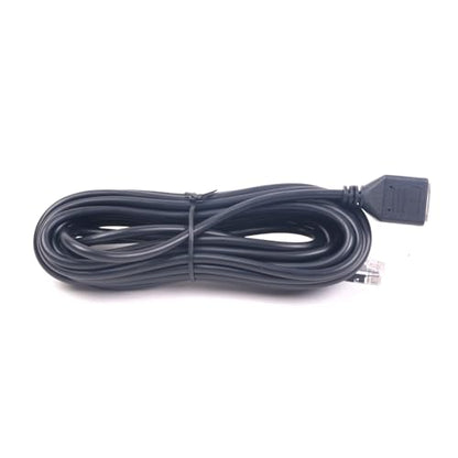 Gabil GRC-Y20 5M RJ12 6-Pin Mic Extension Cable for Mobile Radios - color: 5M(16.4ft)