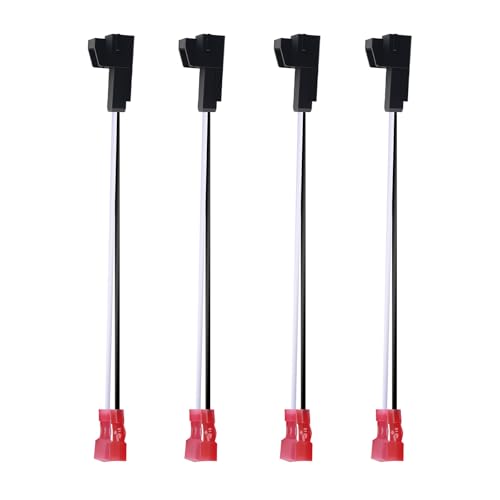4PCS OEM#72-4568 Door Speaker Adapter,Car Audio & Video Speakers Wiring Harness for Direct Replacement,Speaker Harness Adapter Car Accessories Compatible with Chevrolet GMC - color: 4PCS