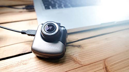 UltraDash Dash Cam, Magnetic Charging Mount, HDR High-end Night Image Sensor, 6 Layers Glass F1.8 140 Degree Wide Angle Lens, G-Sensor, 2 Inch LCD, Super Capacitor, Loop Recording - style: UltraDash C1